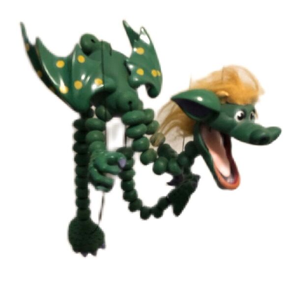 Dunstan the Dragon marionette puppet - Picture 12 of 12
